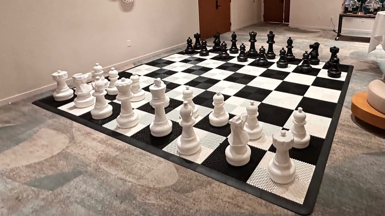 Life-Size Chess Board 